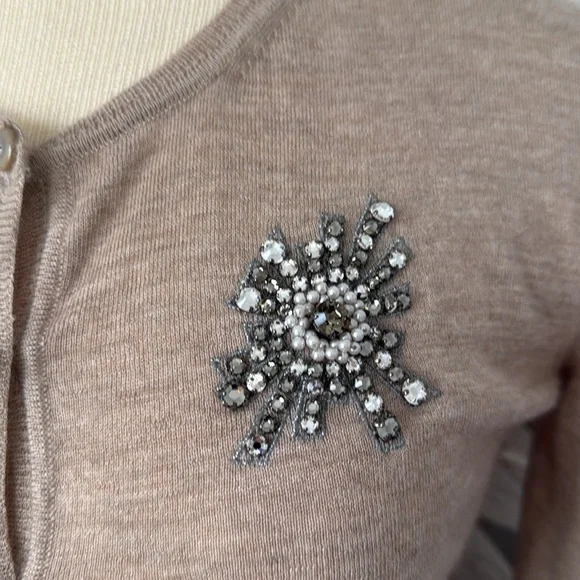Blumarine 100% cashmere knit cardigan